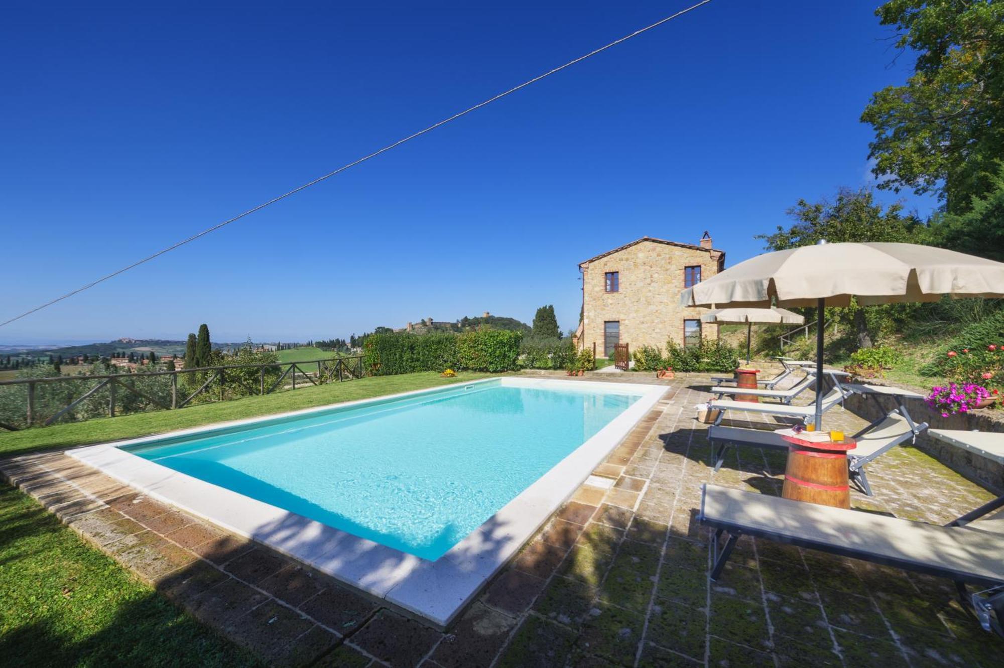 Agriturismo La Casellina Monticchiello Eksteriør billede