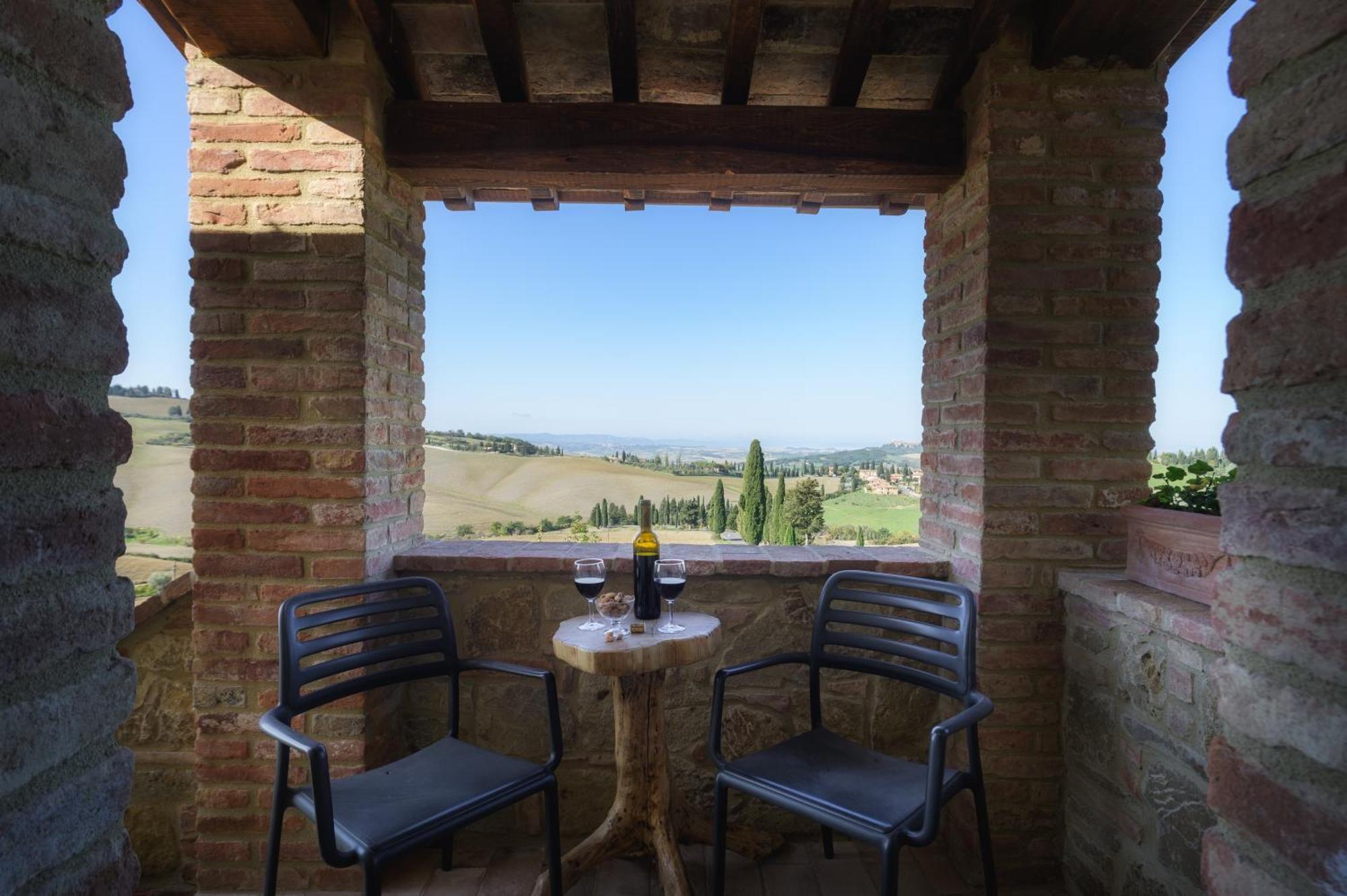 Agriturismo La Casellina Monticchiello Eksteriør billede
